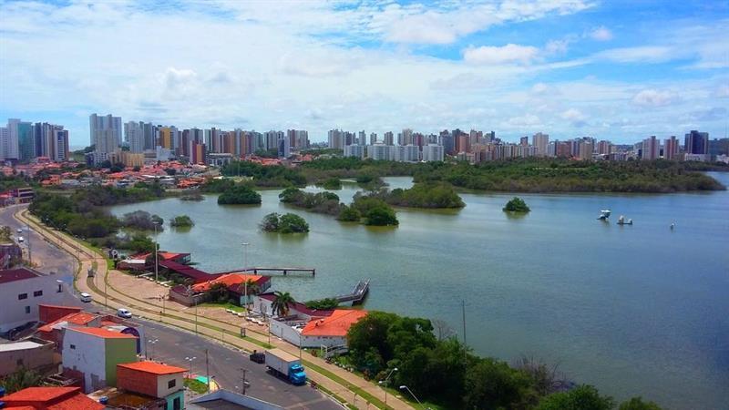 Stop Way Hotel Sao Luis Bagian luar foto